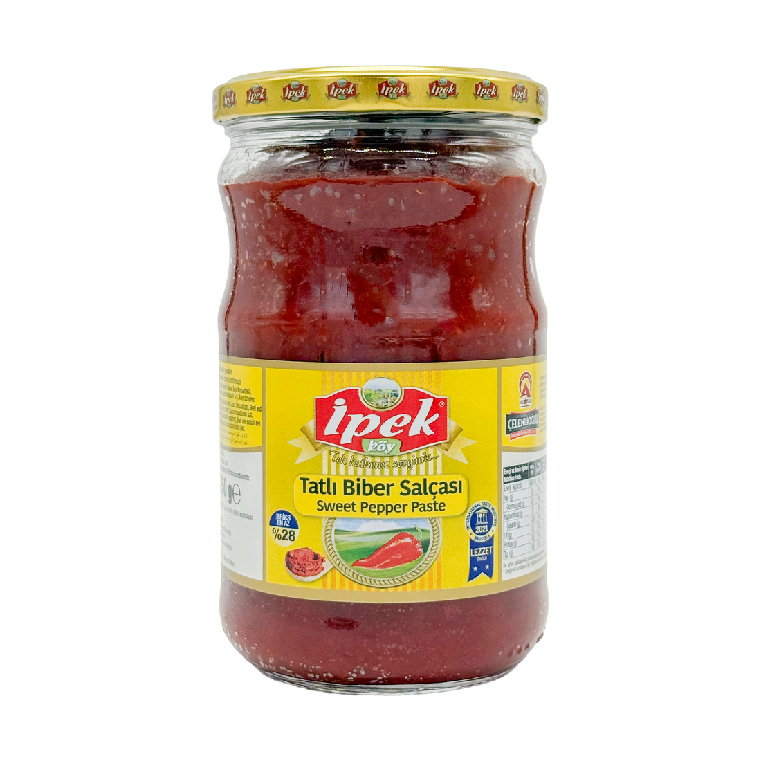 İpek Tatlı Biber Salçası 650gr
