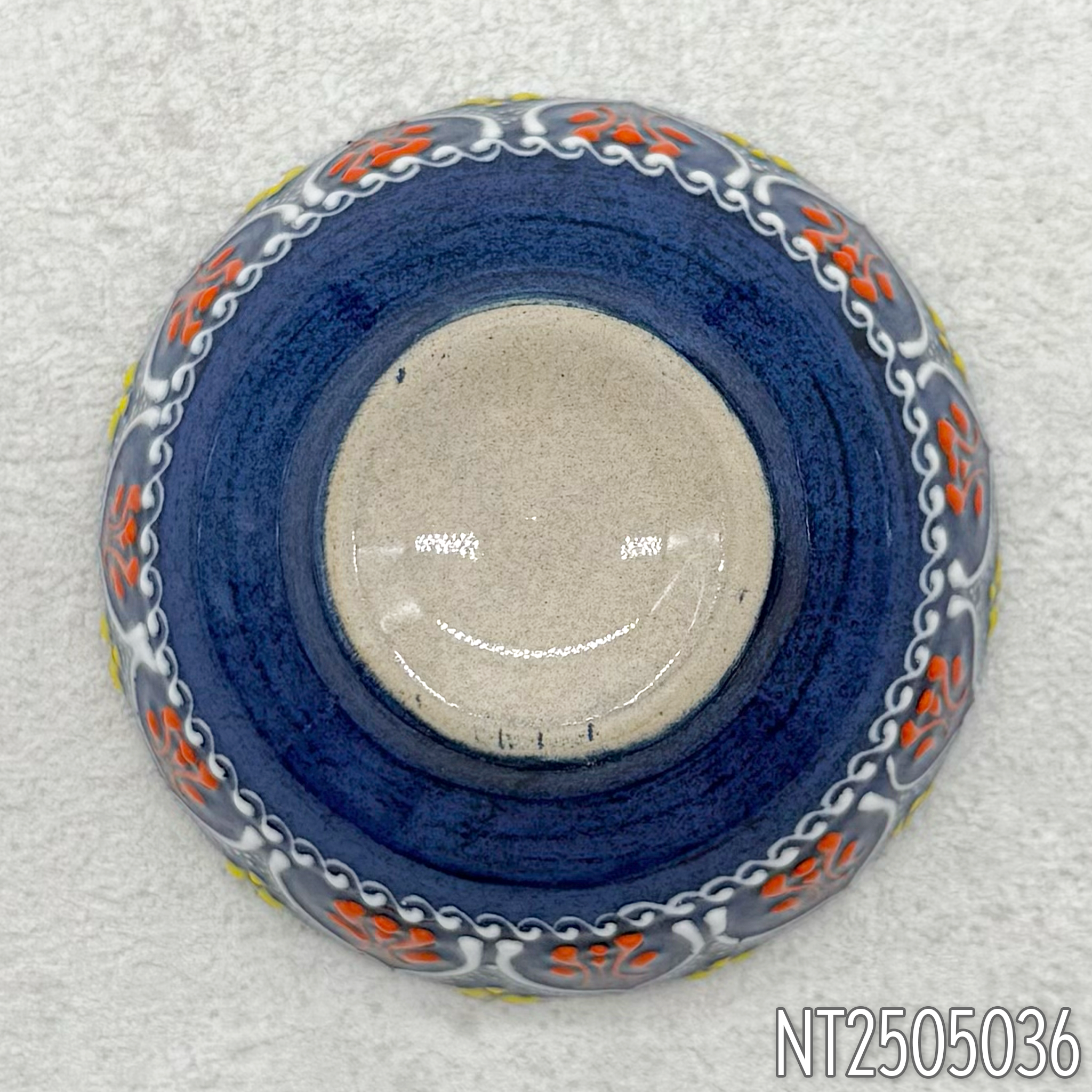 Natto Tülay(Niksar Çini)ラウンド型ハンドメイド小皿(4種)