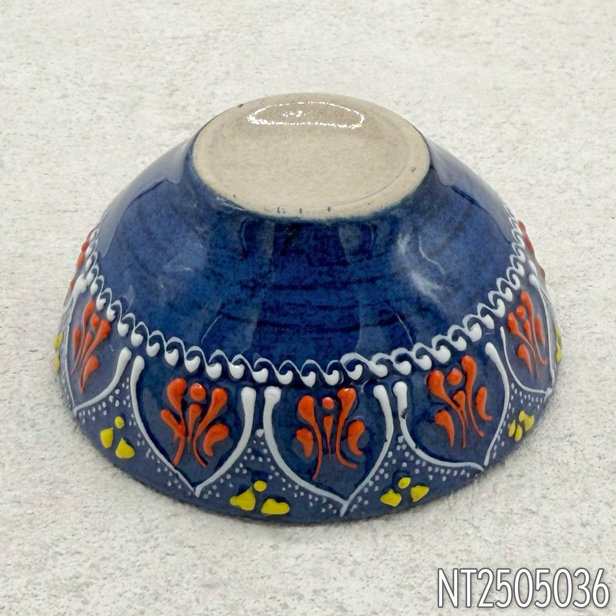 Natto Tülay(Niksar Çini)ラウンド型ハンドメイド小皿(4種)