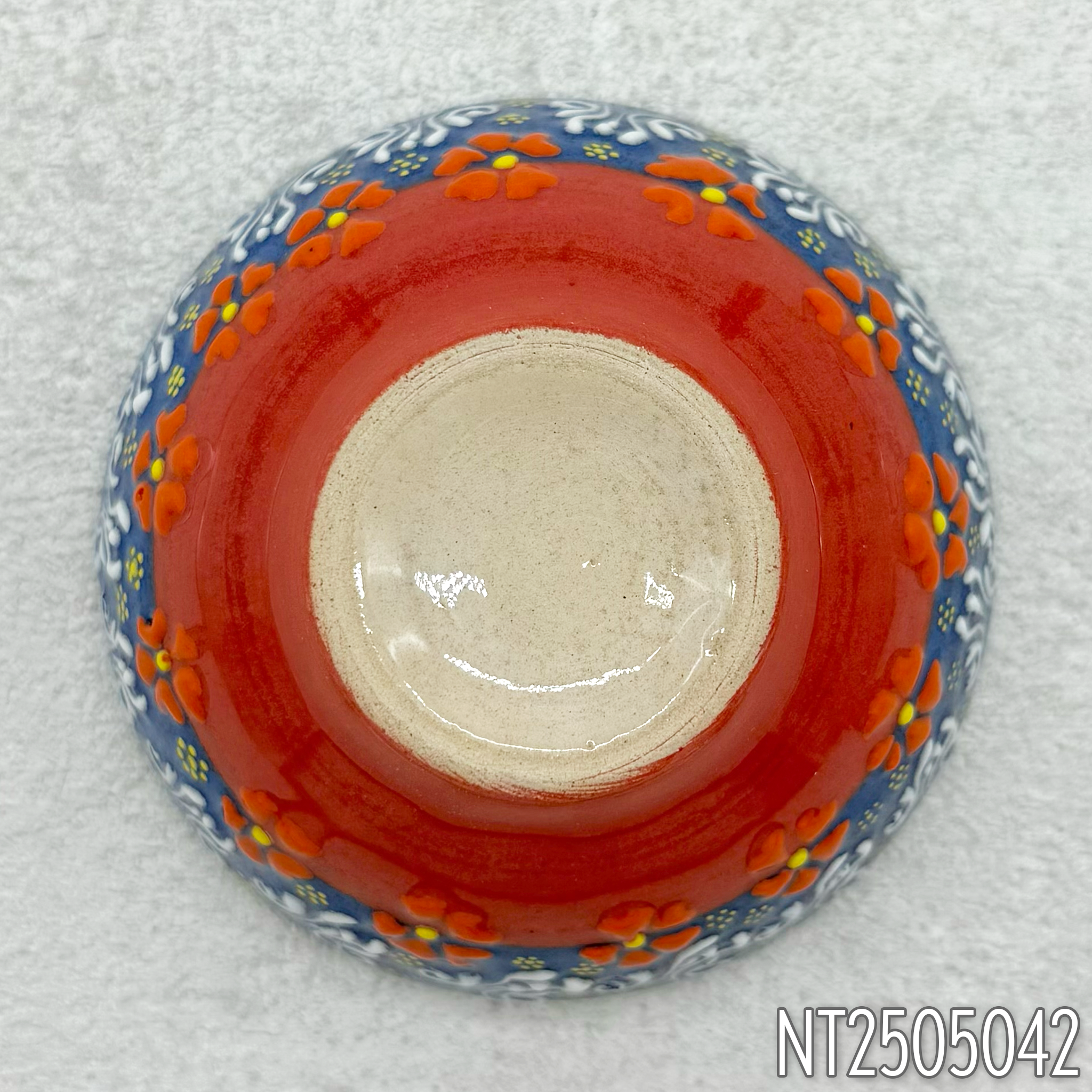 Natto Tülay (Niksar Çini) Round Handmade Small Plates (4 Types)