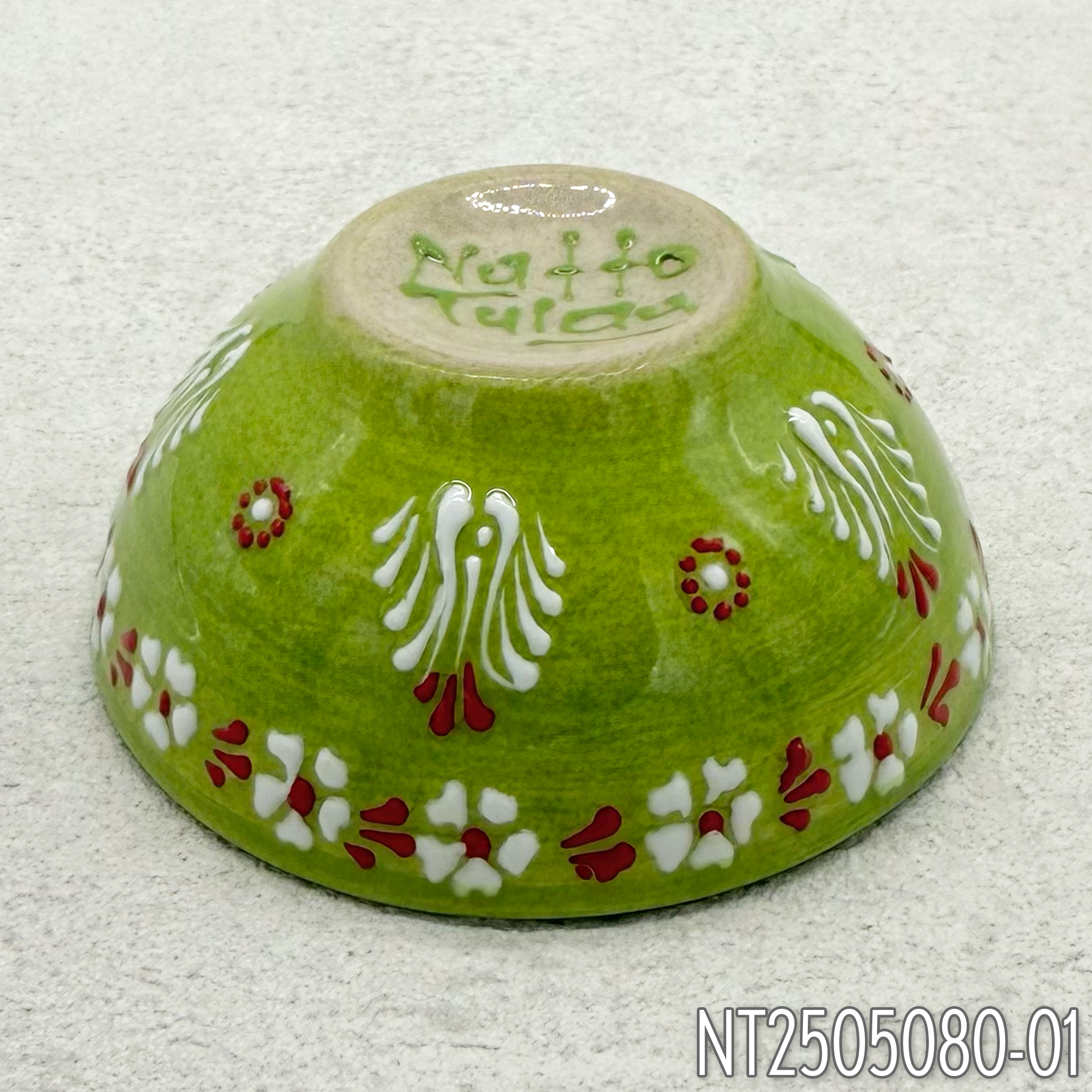 Natto Tülay(Niksar Çini)ラウンド型ハンドメイド小皿(4種)