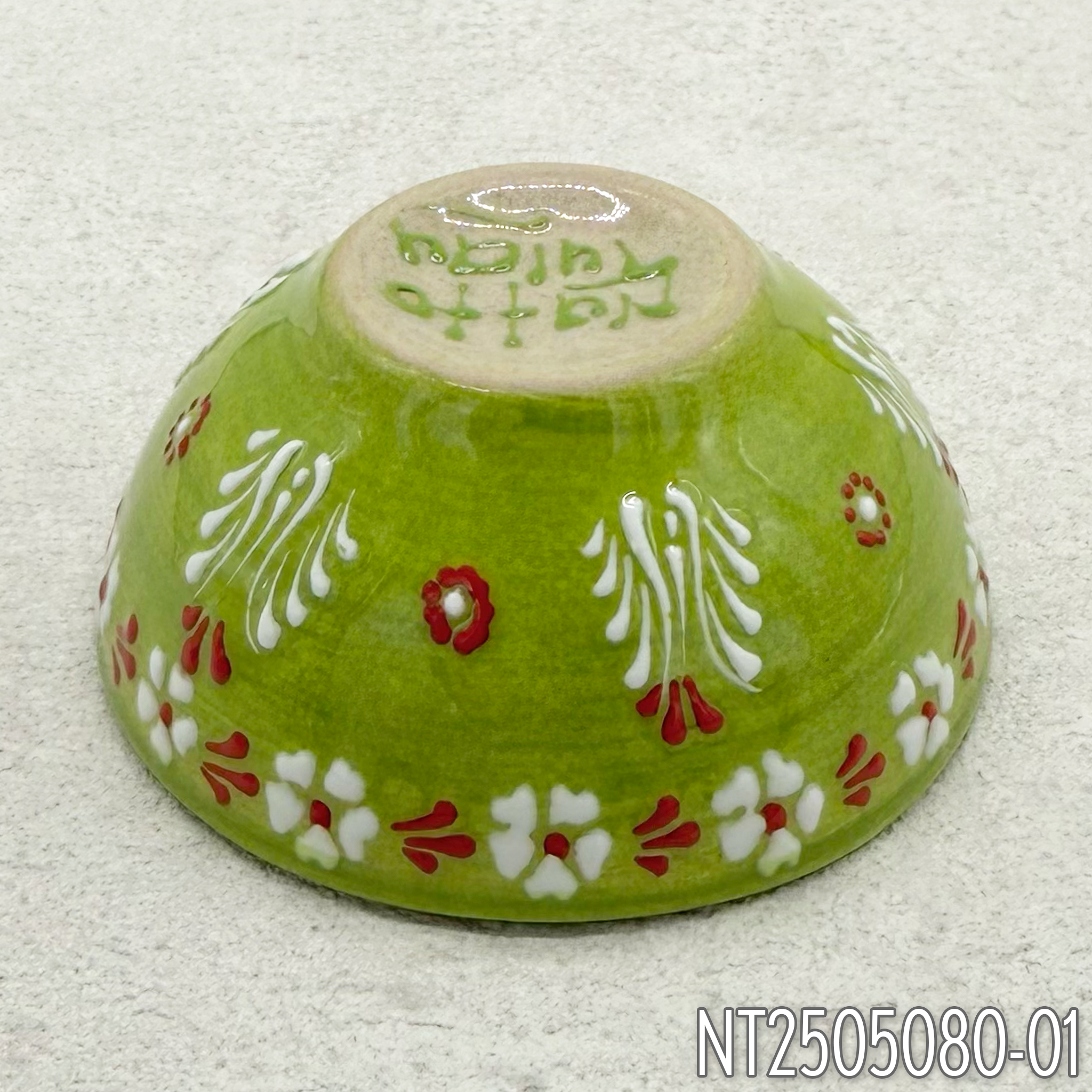 Natto Tülay(Niksar Çini)ラウンド型ハンドメイド小皿(4種)