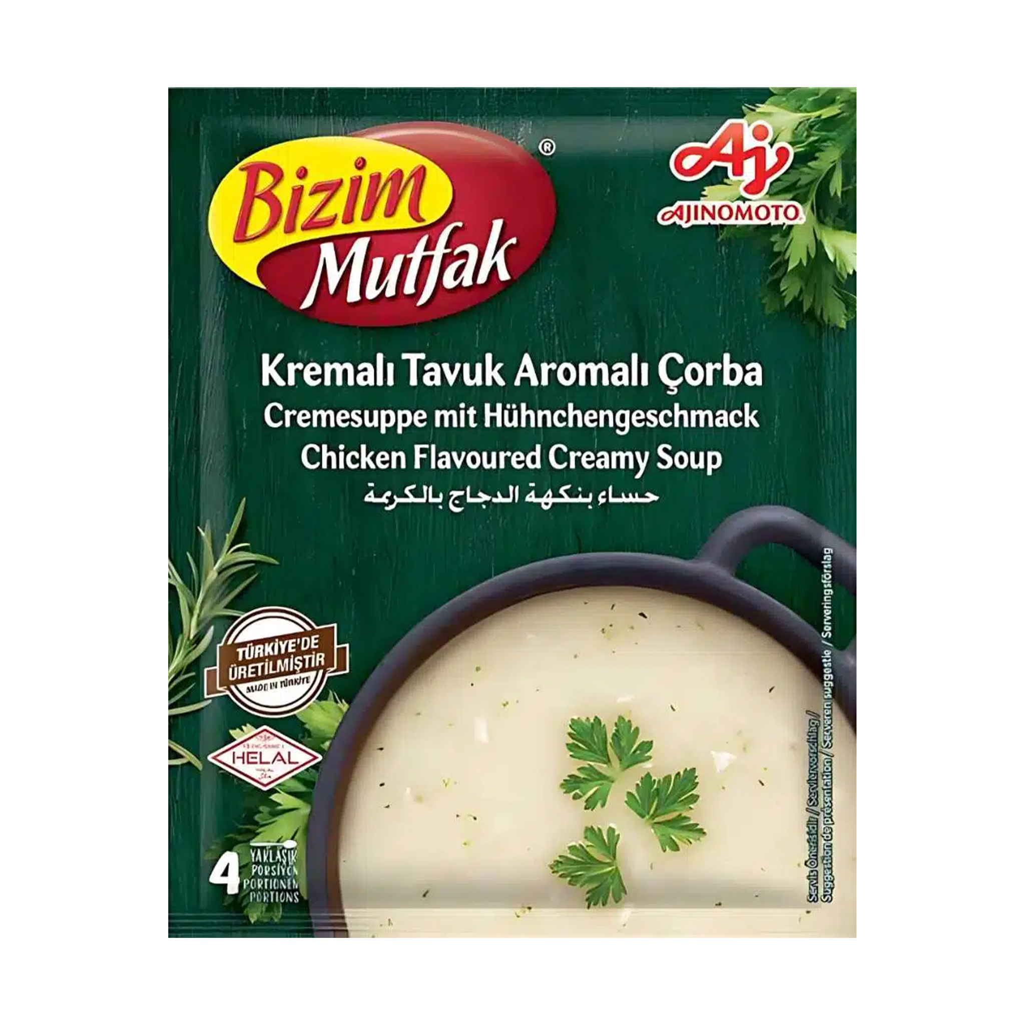 Bizim Mutfak Kremalı Tavuk Aromalı Çorba 62g