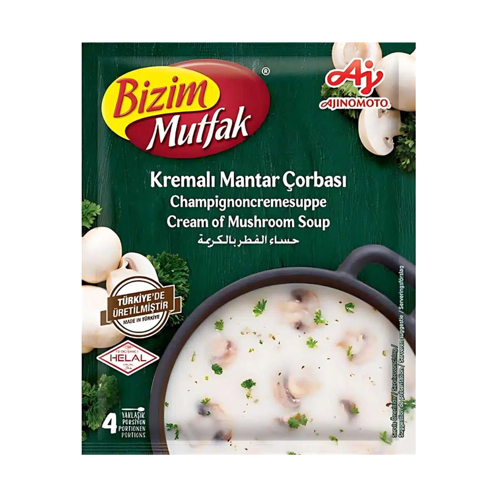 Bizim Mutfak Kremalı Mantar Çorbası 48g