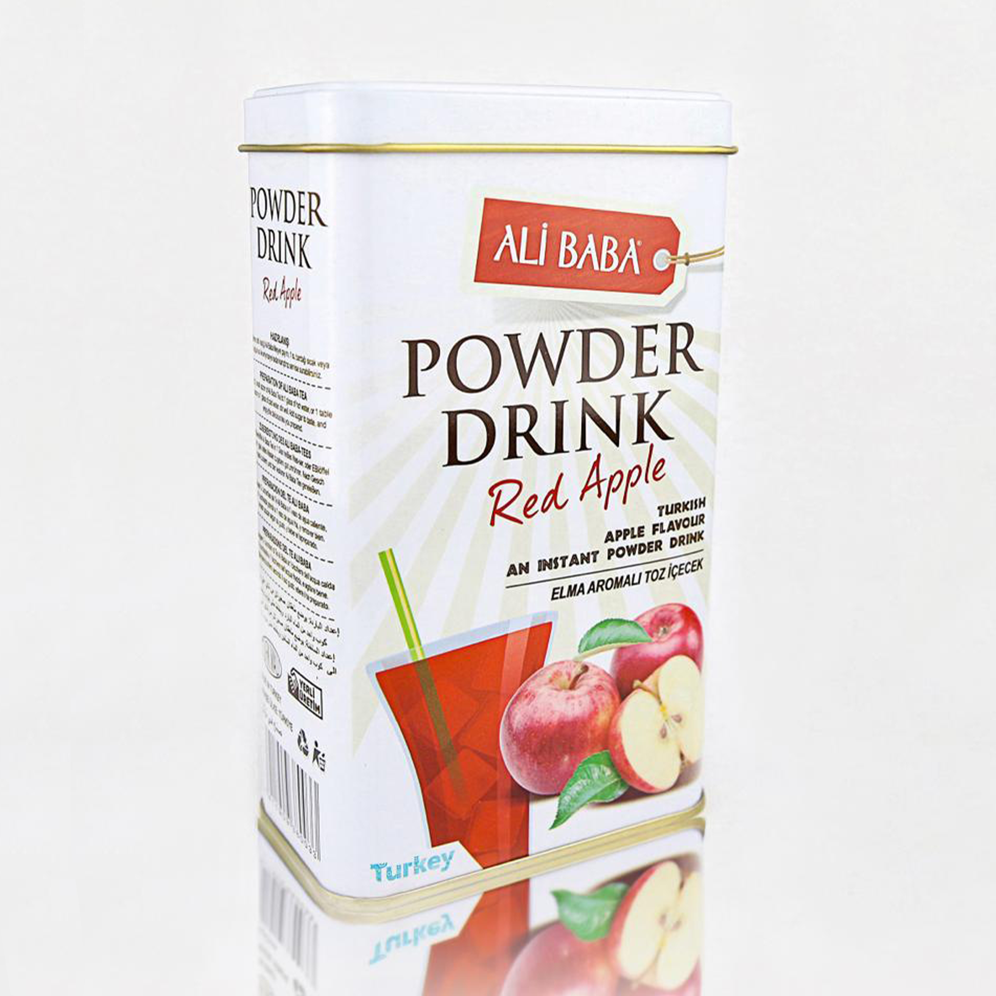 Ali Baba Instant Apple Tea 250g | Ali Baba Toz Elma Cayi | Powder Drink Red  Apple