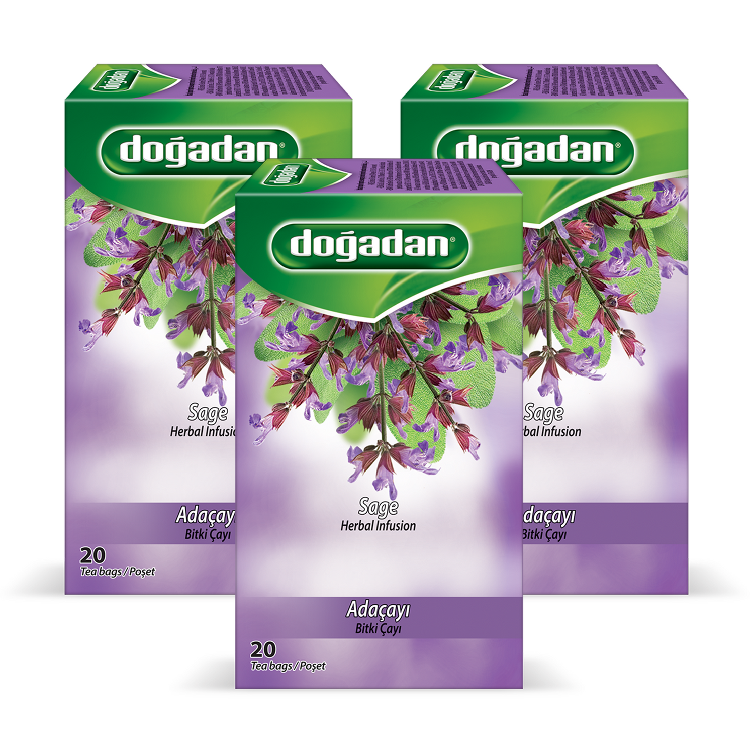 ドアダン セージハーブティー 1.3g×20P | Dogadan Adacayi Bitki Cayi | Sage Herbal Infusion