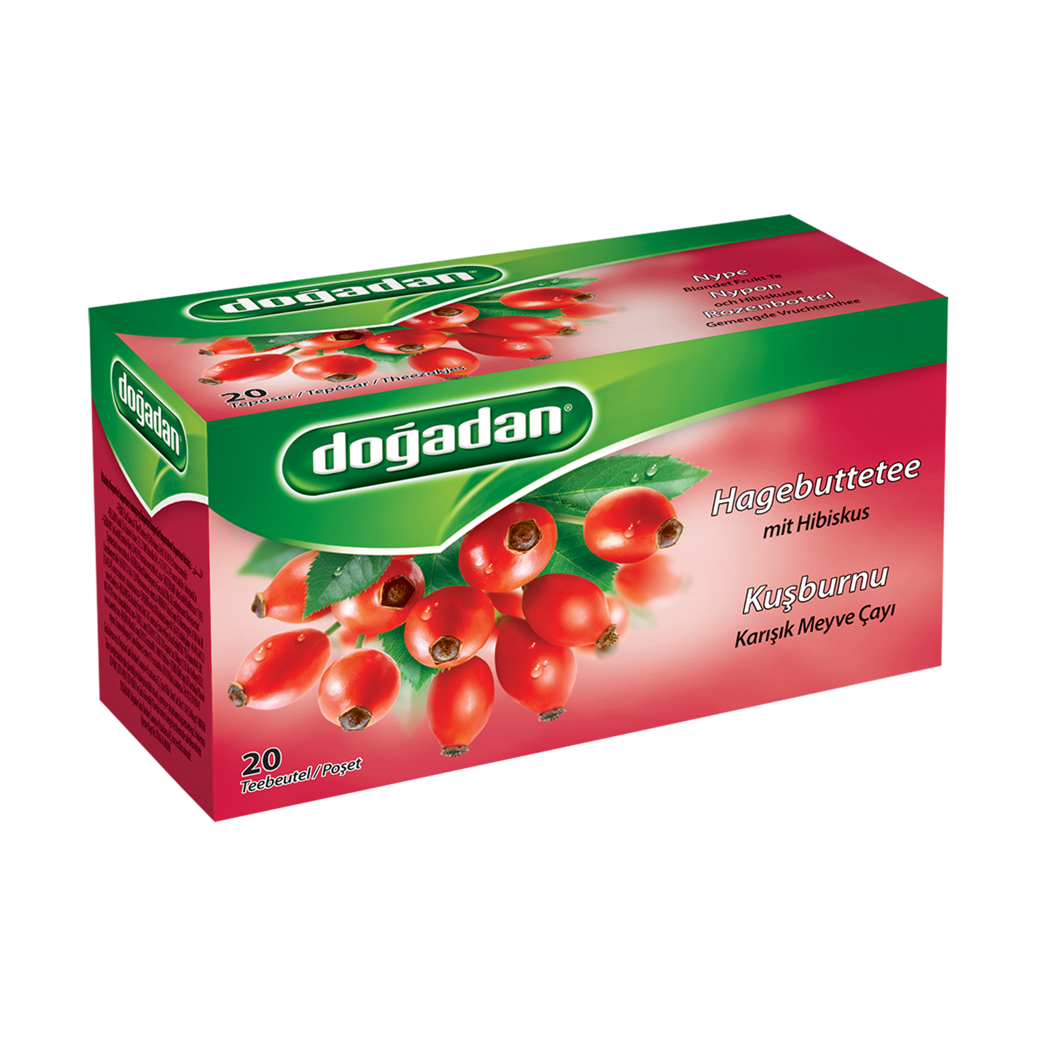 ドアダン ローズヒップティー 2.5g×20P | Dogadan Kusburnu Karisik Meyve Cayi | Rosehip Fruit Infusion