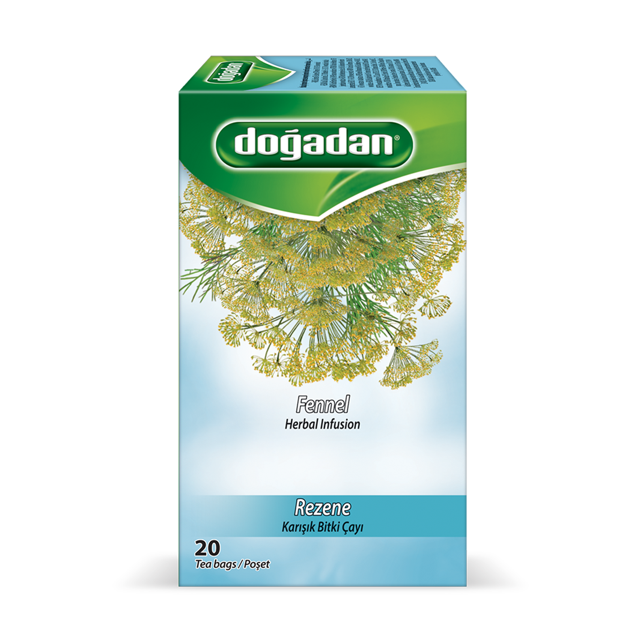 ドアダン フェンネルミックスハーブティー 2g×20P|Doğadan Rezene Karışık Bitki Çayı|Fennel Herbal Infusion
