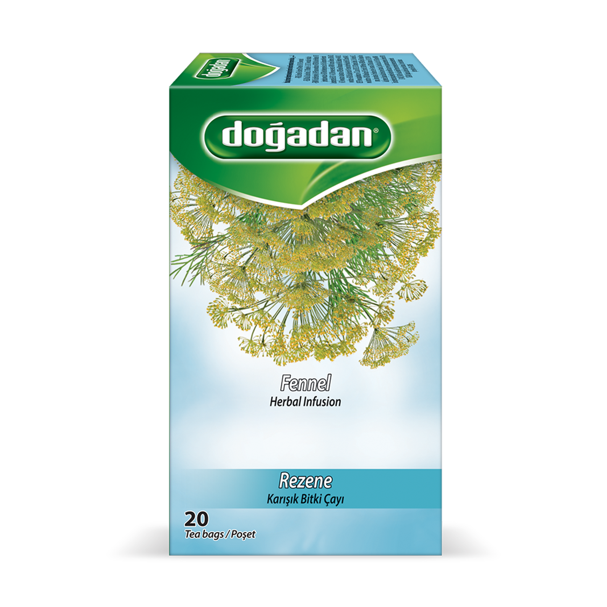 ドアダン フェンネルミックスハーブティー 2g×20P | Dogadan Rezene Karisik Bitki Cayi | Fennel Herbal Infusion