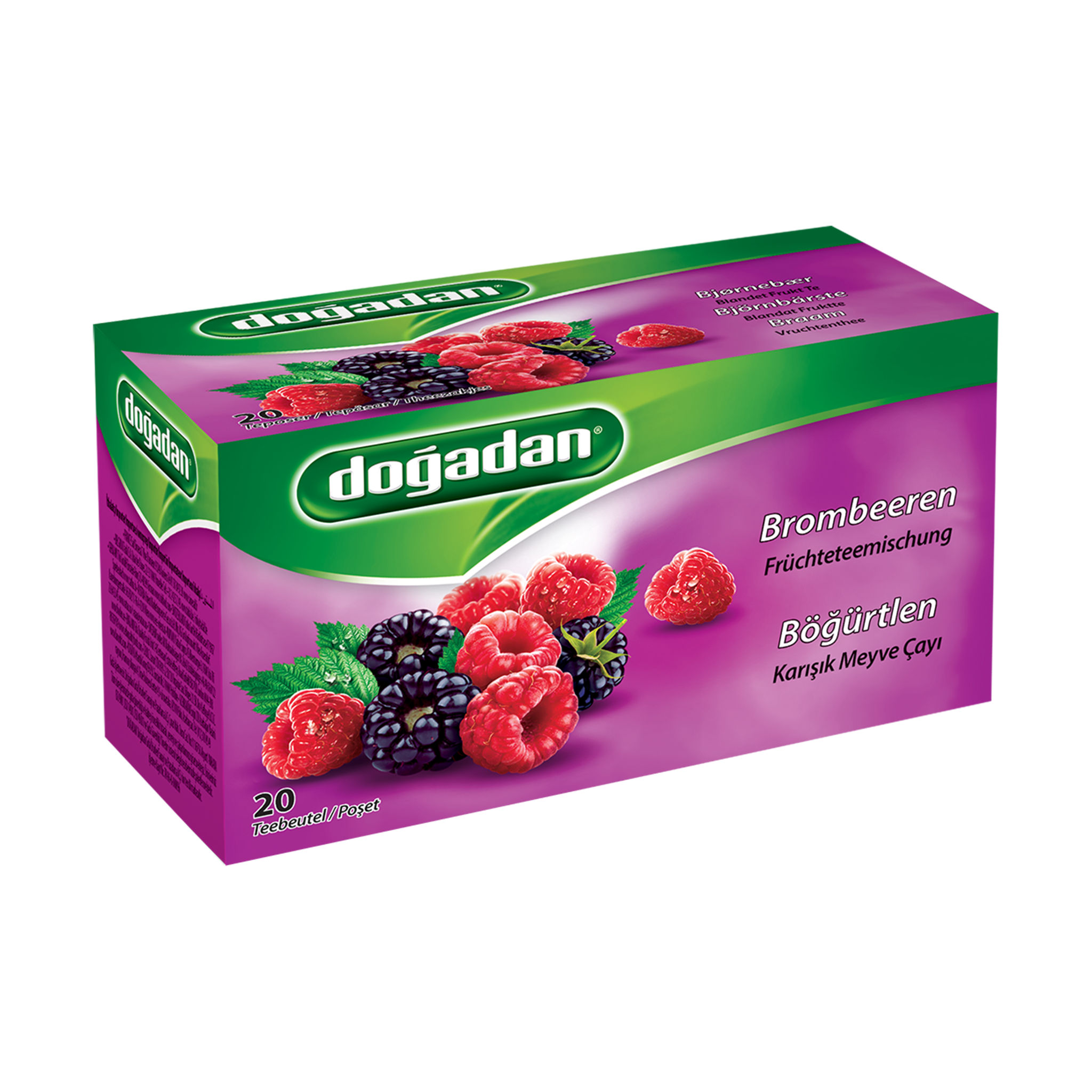 ドアダン ブラックベリーミックスフルーツティー 2g×20P | Dogadan Bogurtlen Karisik Meyve Cayi | Blackberry Fruit Infusion