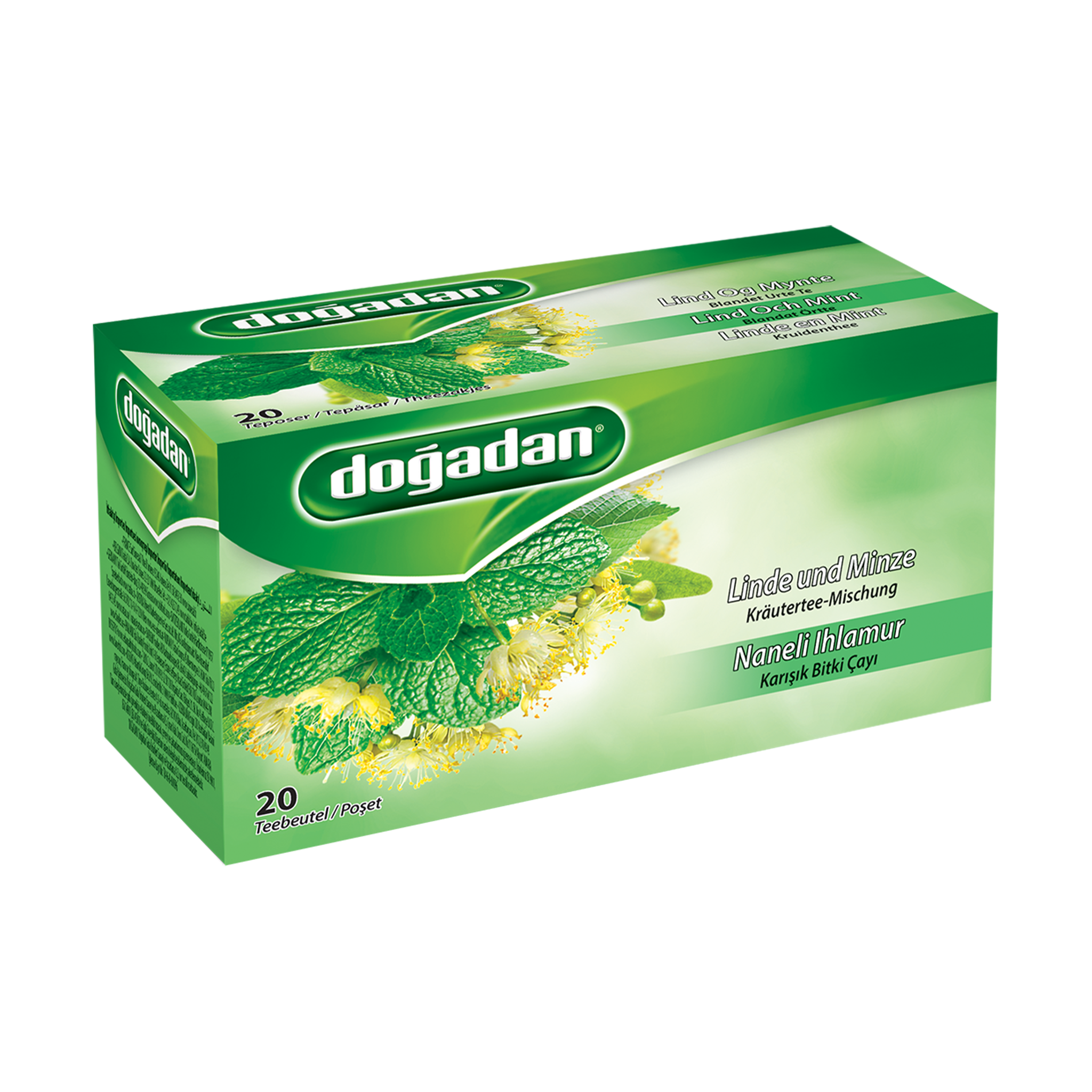 Doğadan Naneli Ihlamur Bitki Çayı 1.5g x 20P