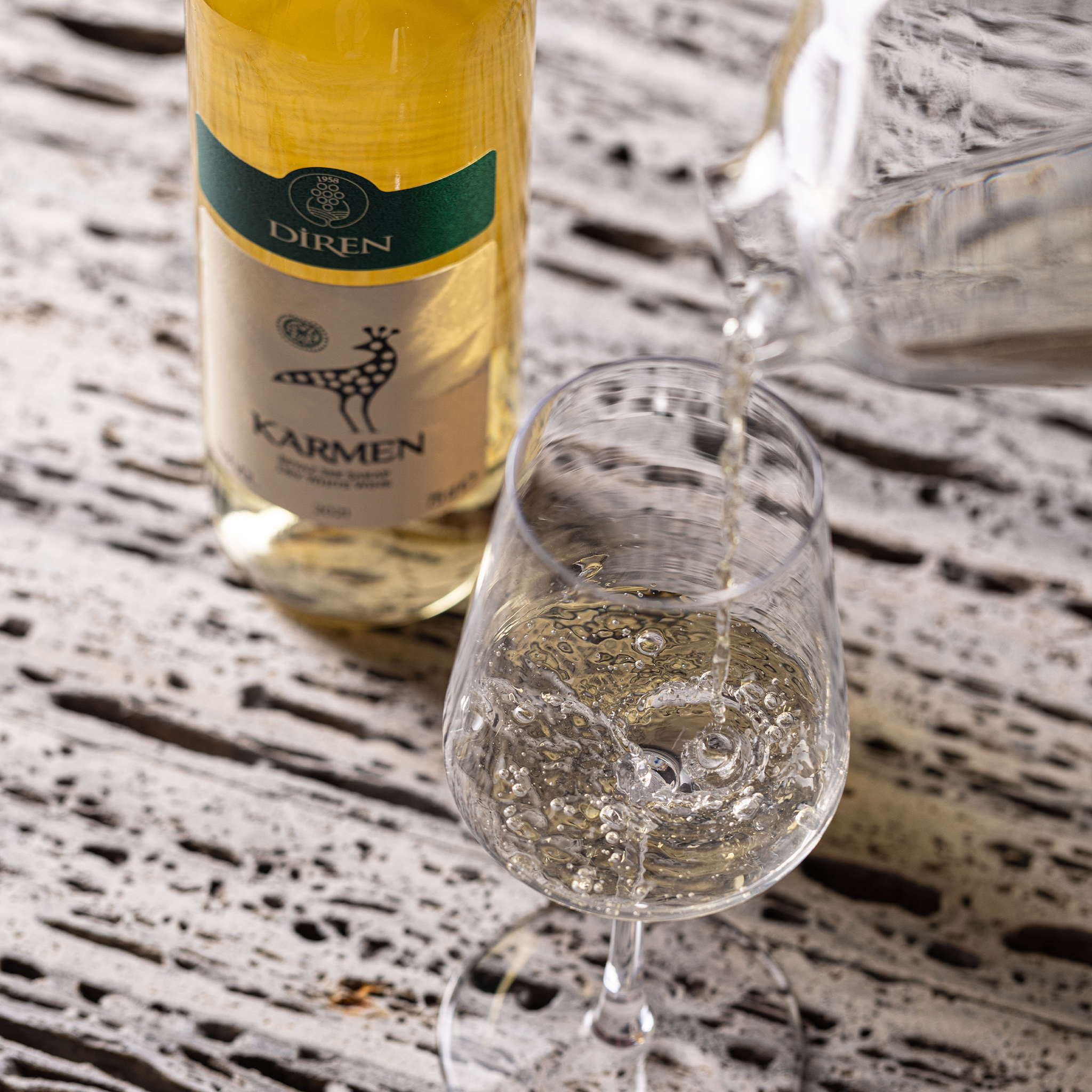ディレン カルメン・ホワイト 750ml 辛口 トルコ 白ワイン | Diren Karmen Beyaz Sek Sarap | Dry White Wine