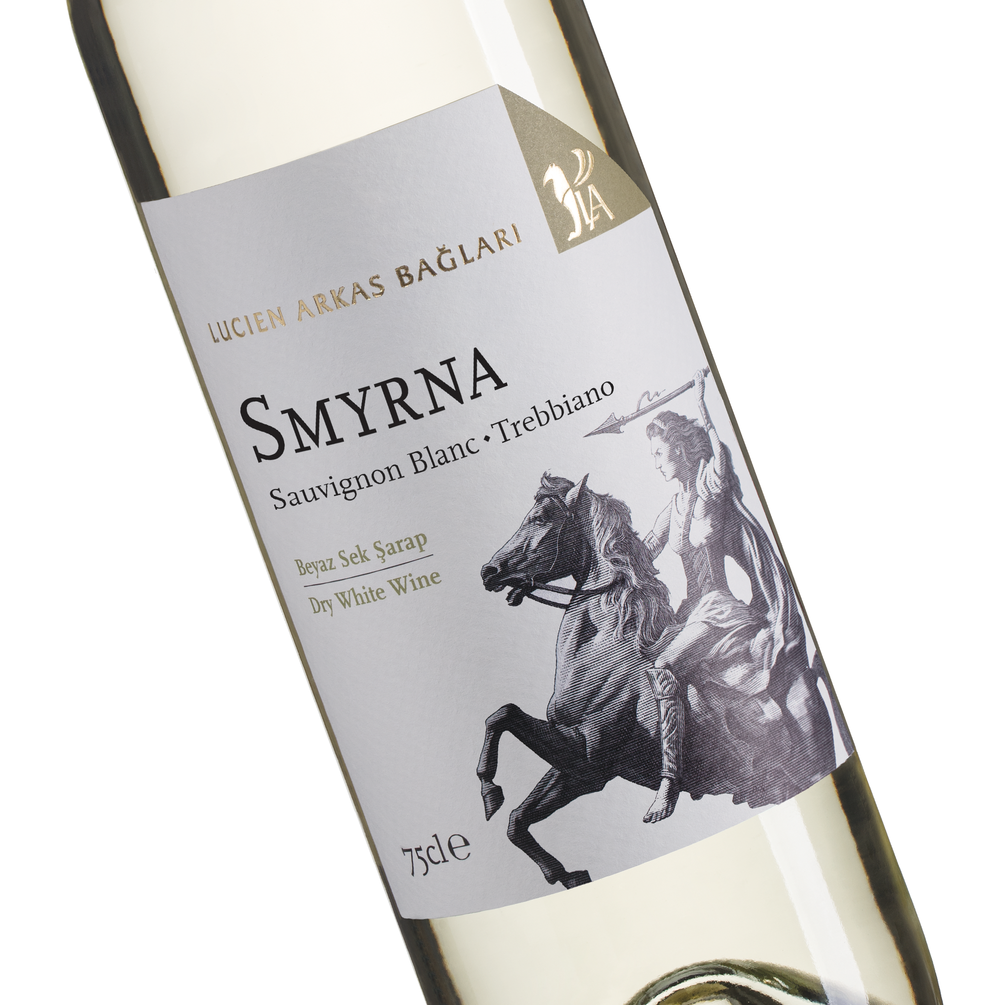 Lucien Arkas Smyrna Sauvignon Blanc & Trebbiano Dry White Wine 750ml