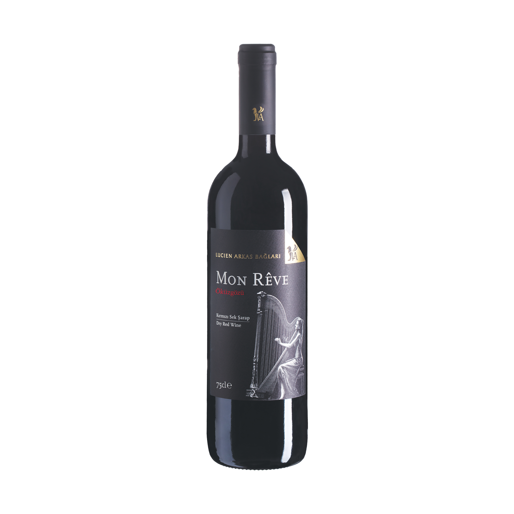 Lucien Arkas Mon Rêve Öküzgözü Kırmızı Sek Şarap 75cl