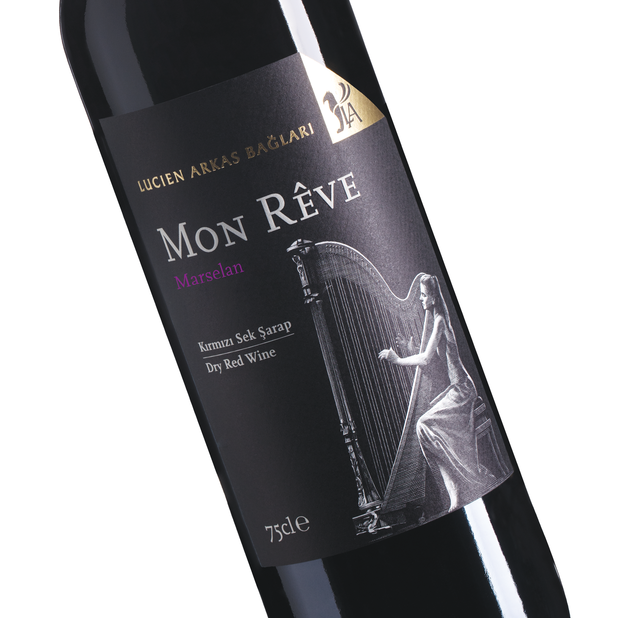 ルシアン・アルカス モン・レヴェ マルセラン(辛口)750ml|Lucien Arkas Mon Rêve Marselan Kırmızı Sek Şarap|Dry Red Wine