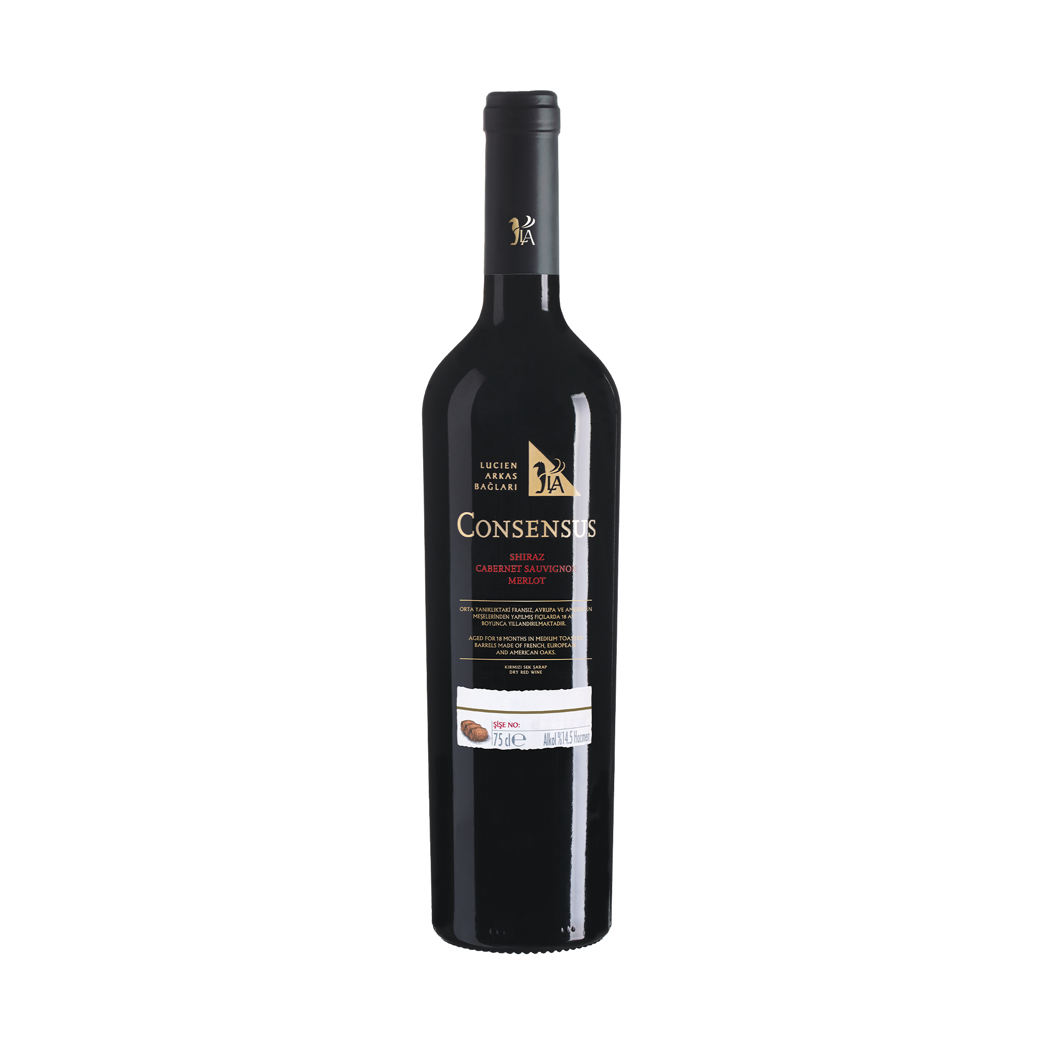 Lucien Arkas Consensus Kırmızı Sek Şarap 75cl