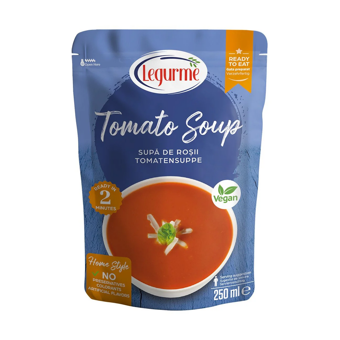 レグルメ トマトスープ 250g | Legurme Yemek Hazır Domates Çorbası | Tomato Soup