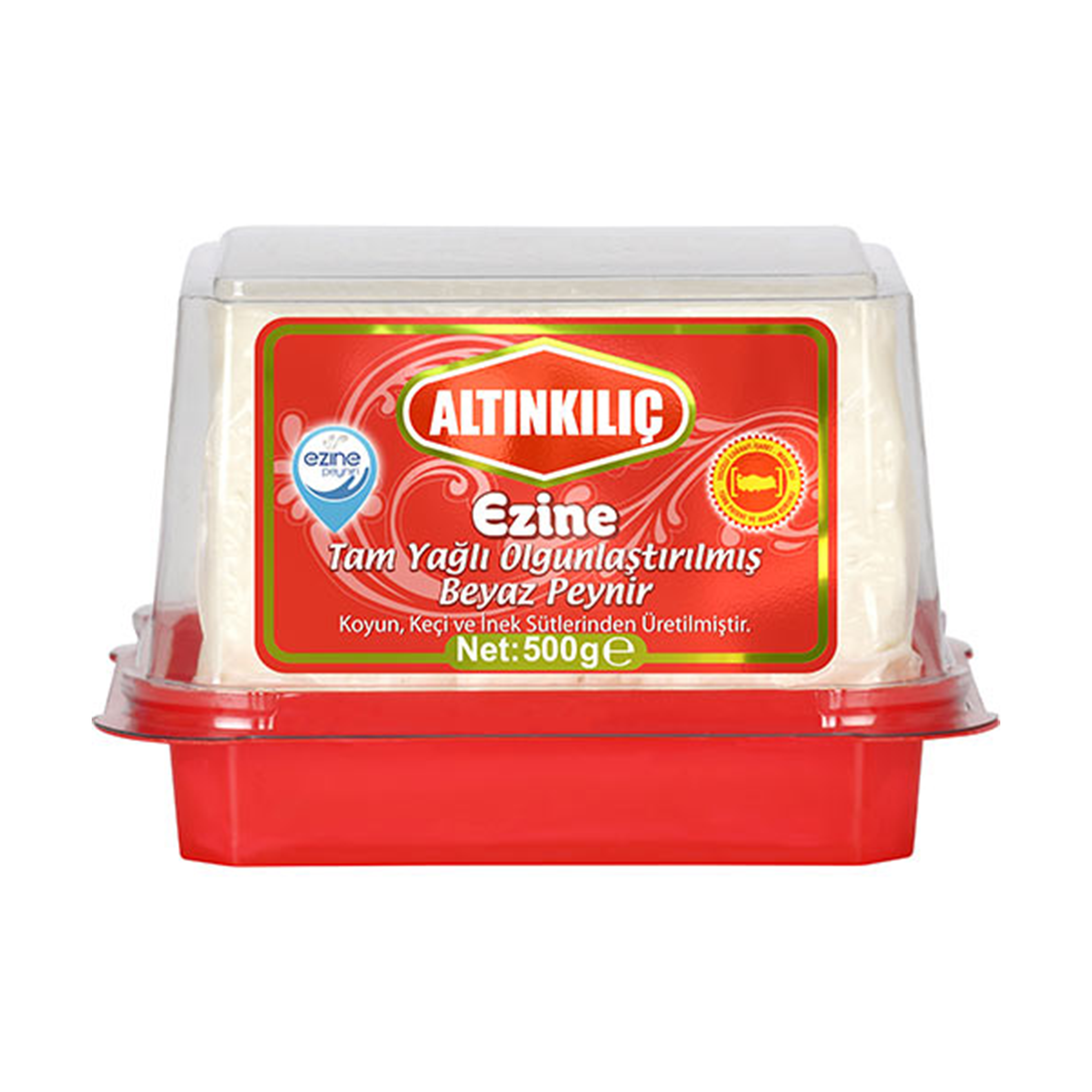 【冷蔵品2点以上で10%OFF】アルトゥンクルチ エズィネ ホワイトチーズ(羊乳) 500g|Ezine Tam Yağlı Olgunlaştırılmış Koyun Peyniri|Ezine Full Fat Matured Sheep Cheese
