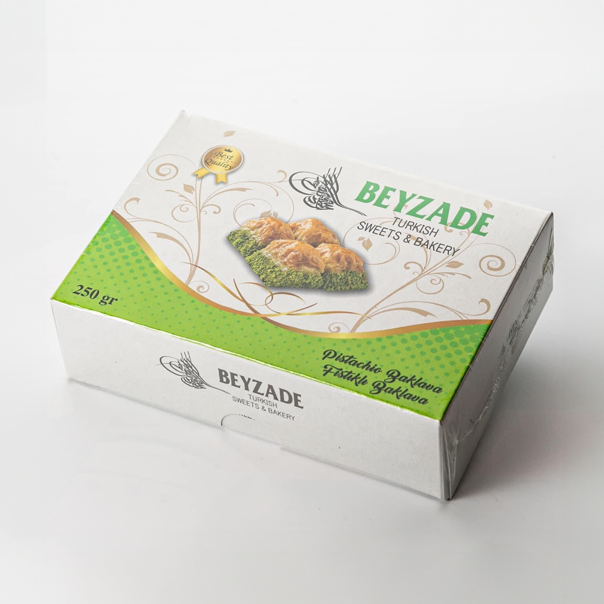 ベイザーデ ピスタチオ・バクラヴァ 250g | Beyzade Fıstıklı Baklava | Pistachio Baklava