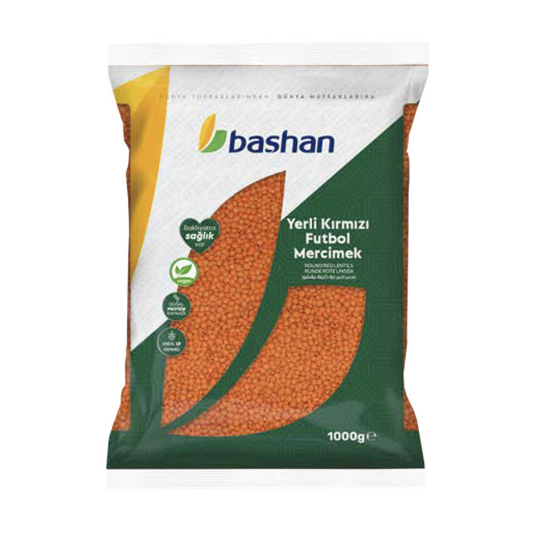 Başhan Kırmızı Mercimek 1000gr