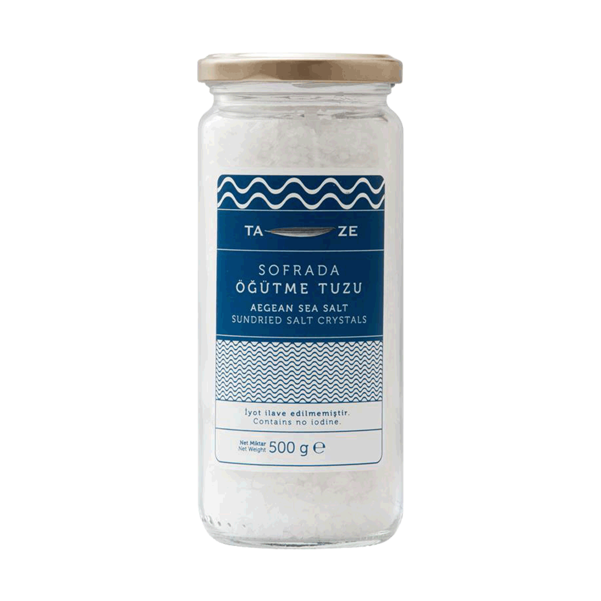 Taris TA-ZE Aegean Sundried Sea Salt Crystals 500g
