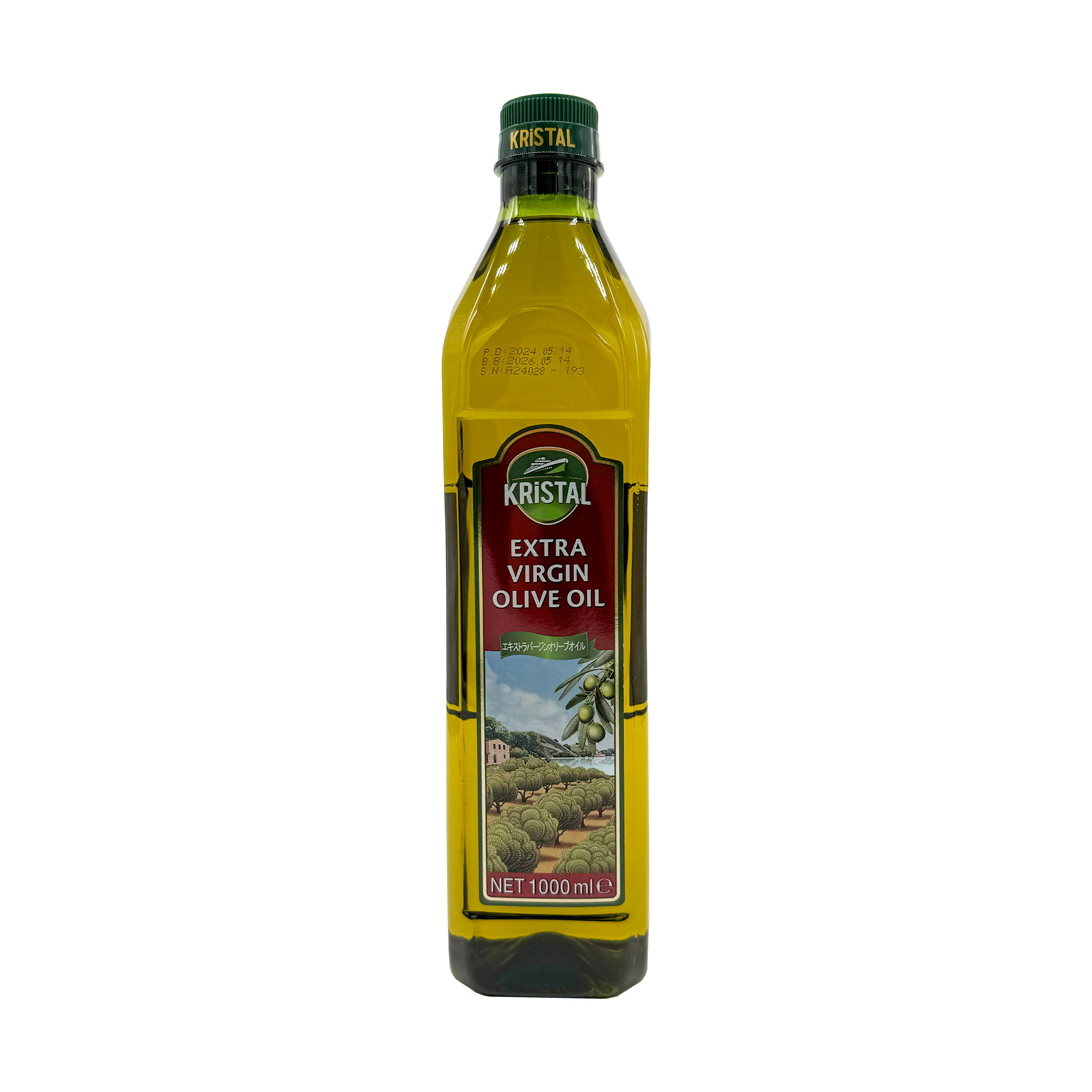 Kristal Extra Virgin Olive Oil 1000ml