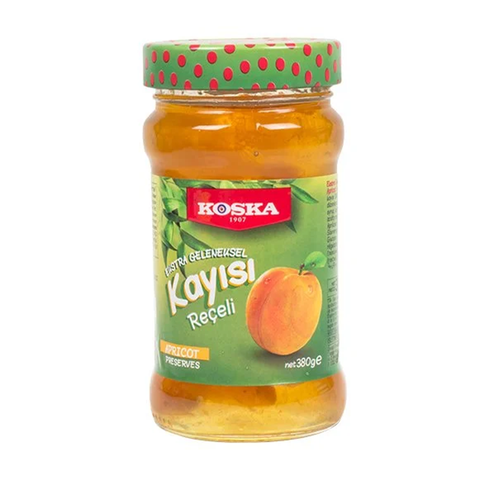 コスカ アプリコットジャム 380g | Koska Kayısı Reçeli | Apricot Preserves