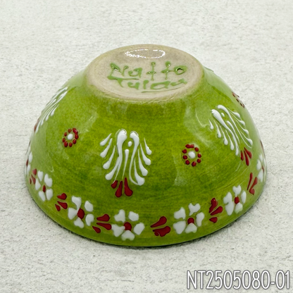 Natto Tülay（Niksar Çini）ラウンド型ハンドメイド小皿（4種）