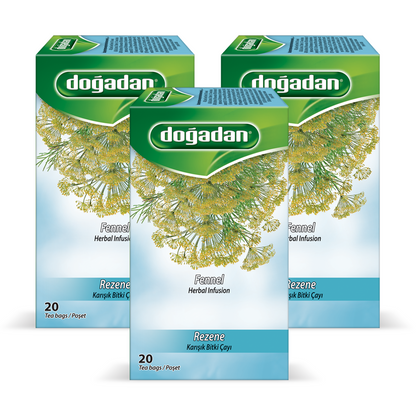 Dogadan Fennel Mix Herbal Tea 2g×20P | Dogadan Rezene Karisik Bitki Cayi | Fennel Herbal Infusion
