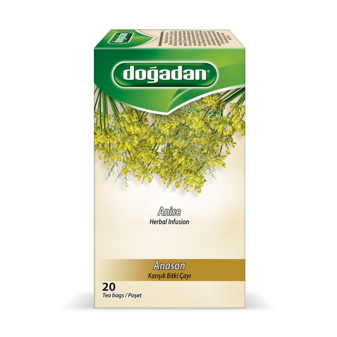 Dogadan Anise Mix Herbal Tea 2g×20P | Dogadan Anason Karisik Bitki Cayi | Anise Herbal Infusion