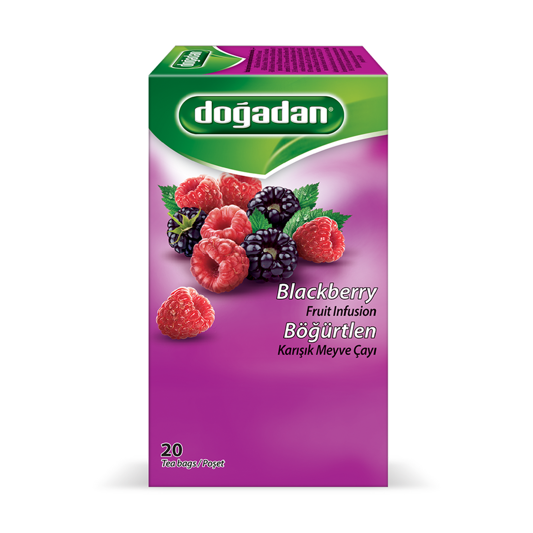 Dogadan Blackberry Mixed Fruit Tea 2g×20P | Dogadan Bogurtlen Karisik Meyve Cayi | Blackberry Fruit Infusion