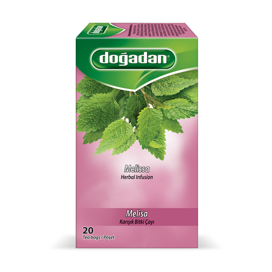 Dogadan Melisa (lemon balm) Mixed Herbal Tea 1.5g×20P | Dogadan Melisa Karisik Bitki Cayi | Melissa Herbal Infusion