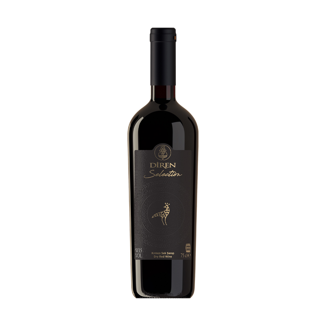 Diren Selection Red 750ml Dry Turkish Red Wine | Diren Selection Kirmizi Sek Sarap | Dry Red Wine