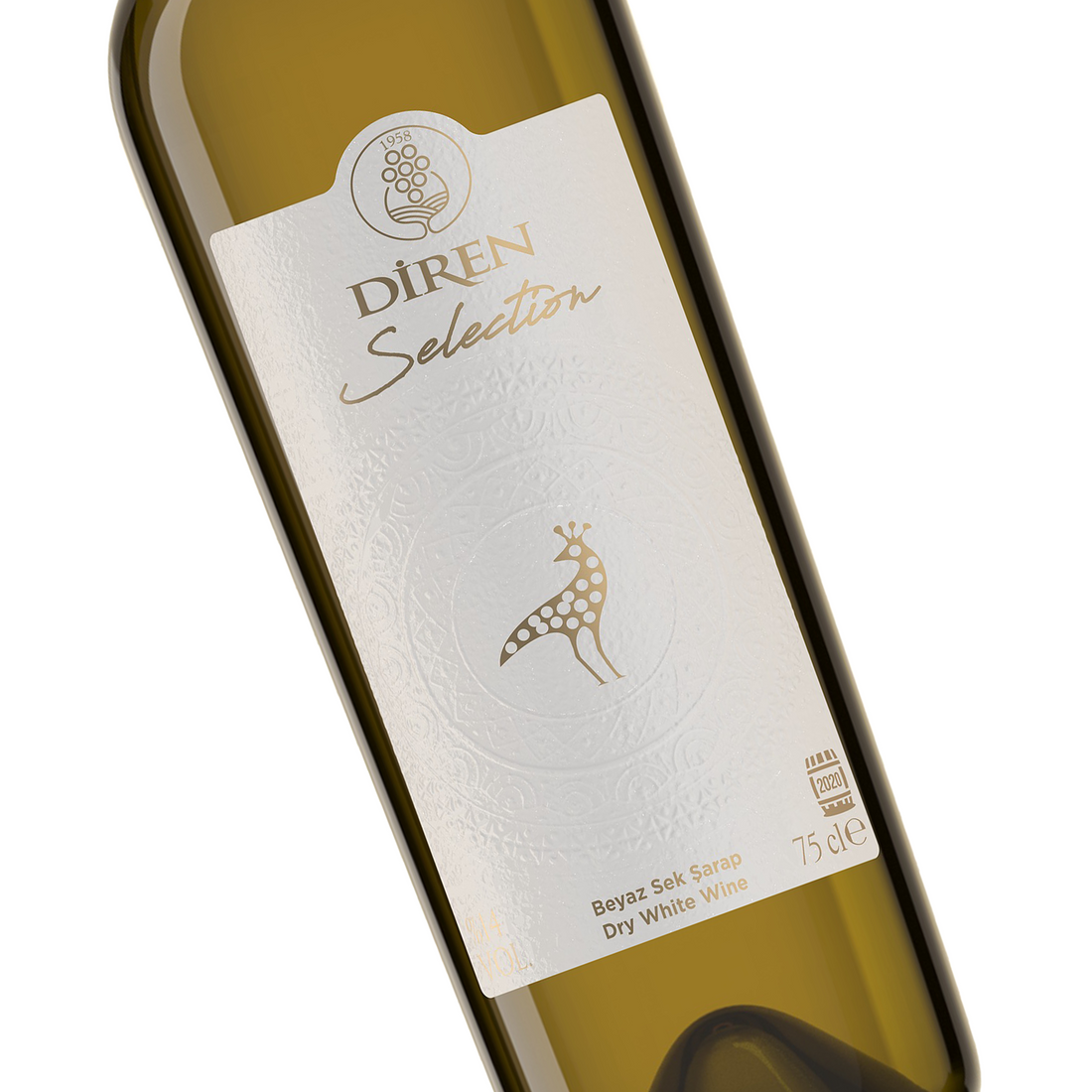 Diren Selection Beyaz Sek Şarap 75cl