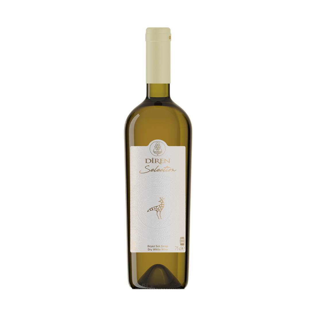 Diren Selection White 750ml Dry Turkish White Wine | Diren Selection Beyaz Sek Sarap | Dry White Wine