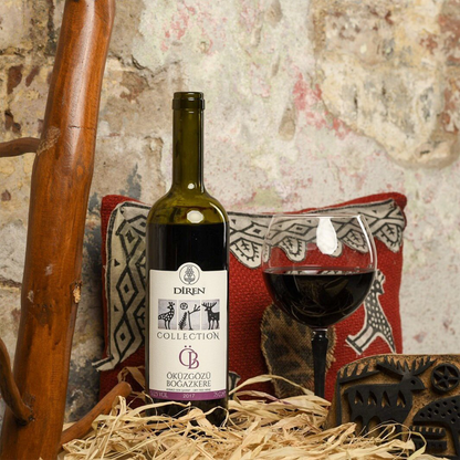 Diren Collection Okuzgozu - Bogazkere 750ml Dry Turkish Red Wine | Diren Collection Okuzgozu - Bogazkere Kirmizi Sek Sarap | Dry Red Wine