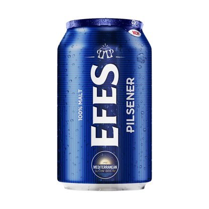 Efes Pilsener Beer (can) 330ml | Efes Pilsen Bira 33cl | Efes Pilsener Beer