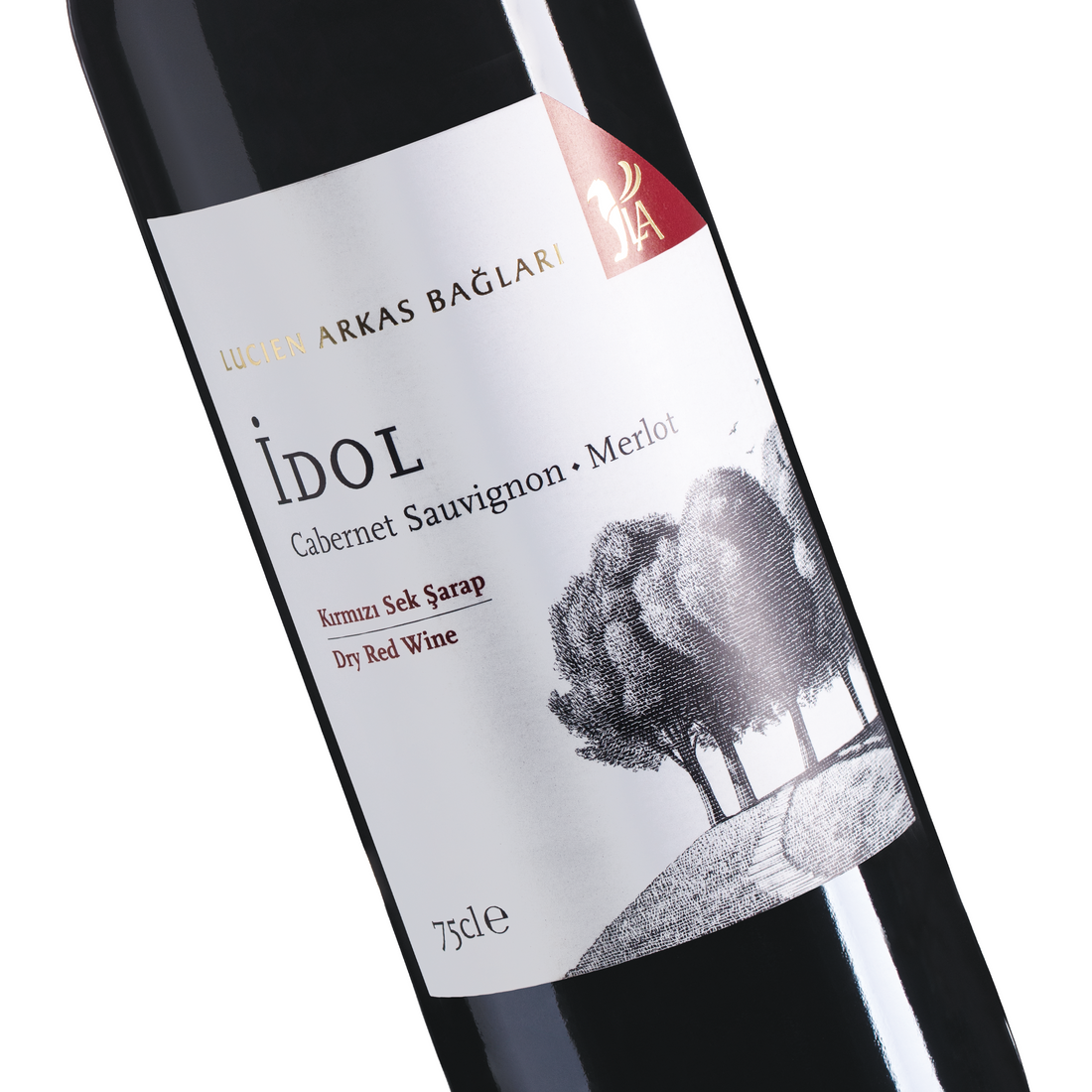 Lucien Arkas İdol Cabernet Sauvignon & Merlot Kırmızı Sek Şarap 75cl