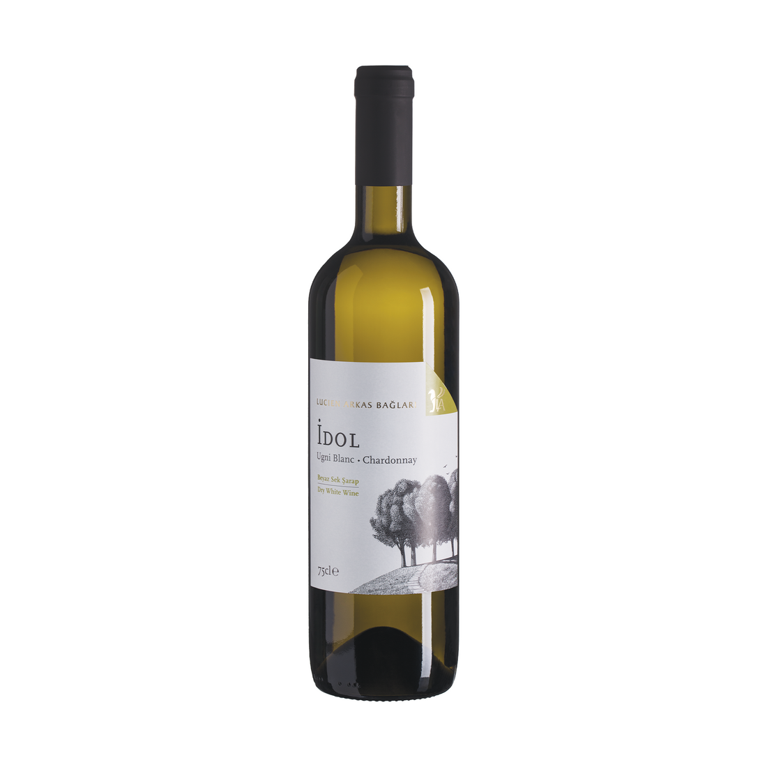 Lucien Arkas Idol White 750ml Dry Turkish Organic White Wine | Lucien Arkas Idol Beyaz Sek Sarap | Dry White Wine