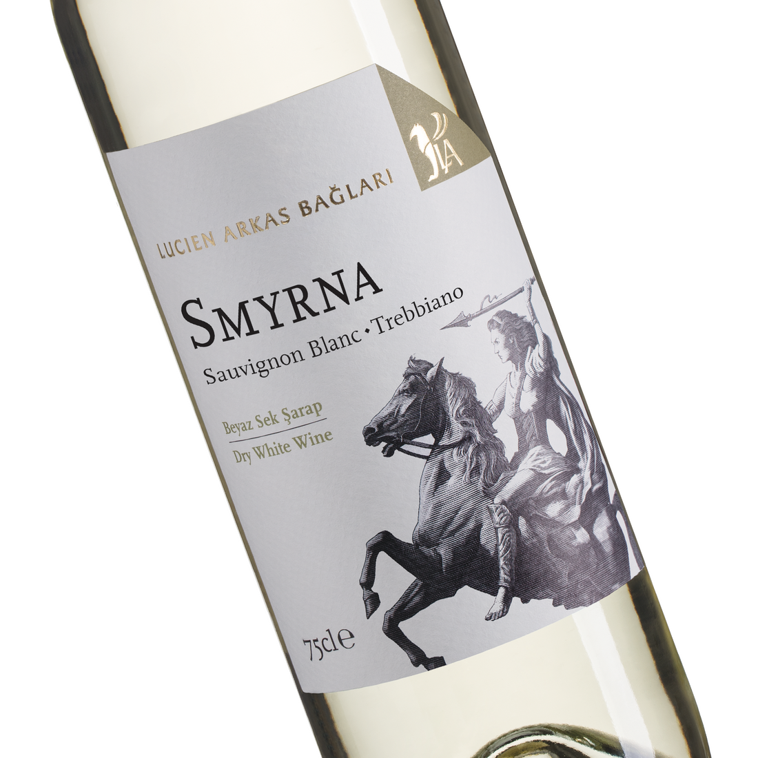 Lucien Arkas Smyrna Sauvignon Blanc – Trebbiano 750ml Dry Turkish Organic White Wine | Lucien Arkas Smyrna Beyaz Sek Sarap | Dry White Wine