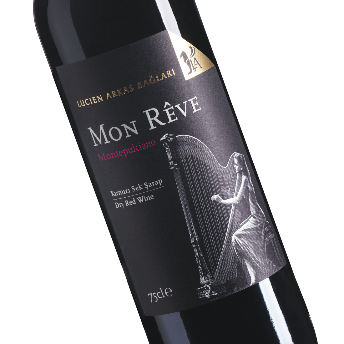 Lucien Arkas Mon Reve Montepulciano 750ml Dry Turkish Organic Red Wine | Mon Reve Montepulciano Kirmizi Sek Sarap | Dry Red Wine