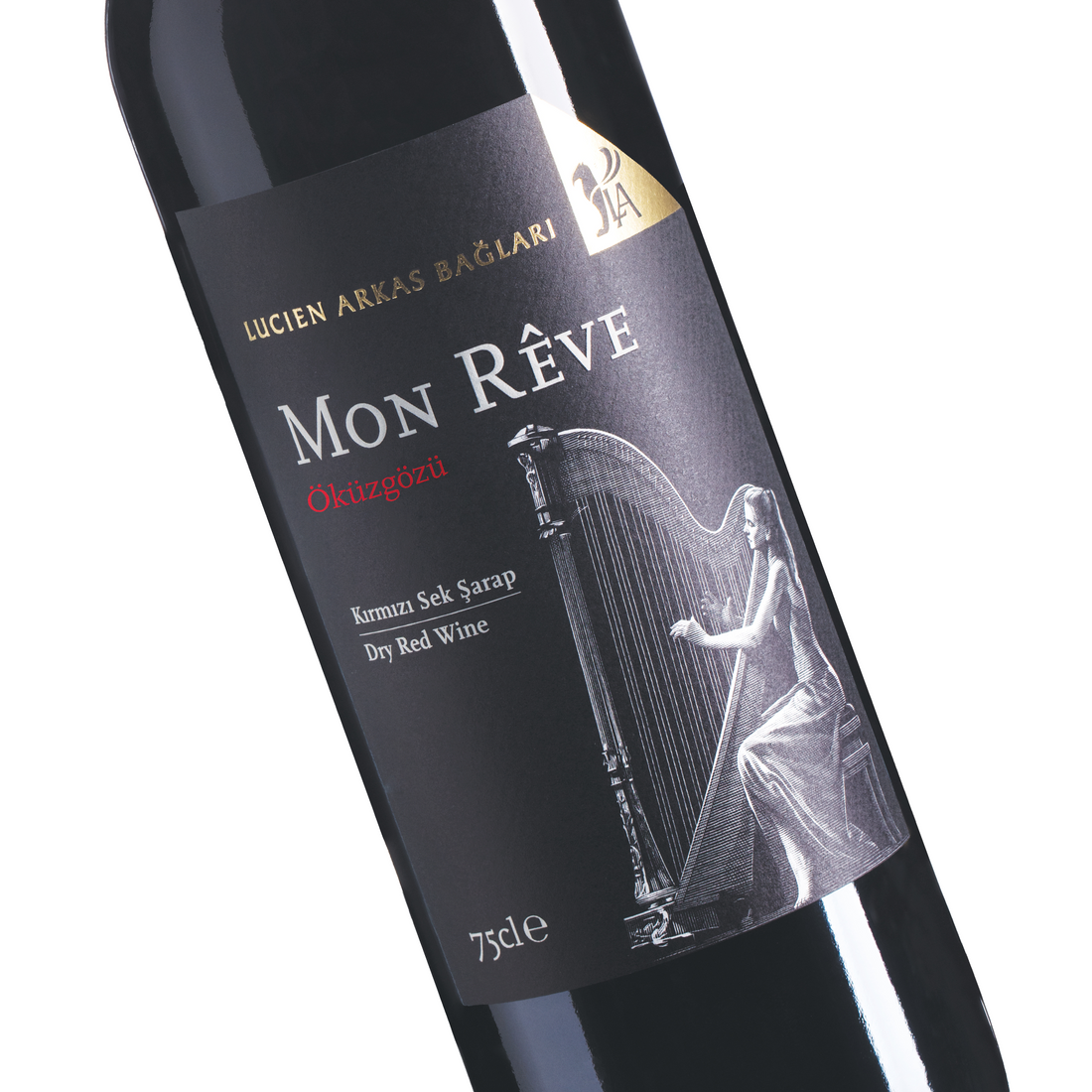 Lucien Arkas Mon Reve Okuzgozu 750ml Dry Turkish Organic Red Wine | Mon Reve Okuzgozu Kirmizi Sek Sarap | Dry Red Wine