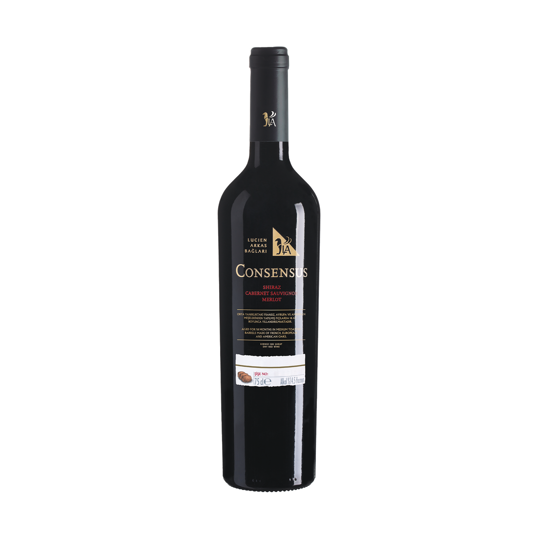 Lucien Arkas Consensus Syrah – Cabernet Sauvignon – Merlot 750ml Organik Kırmızı Sek Şarap