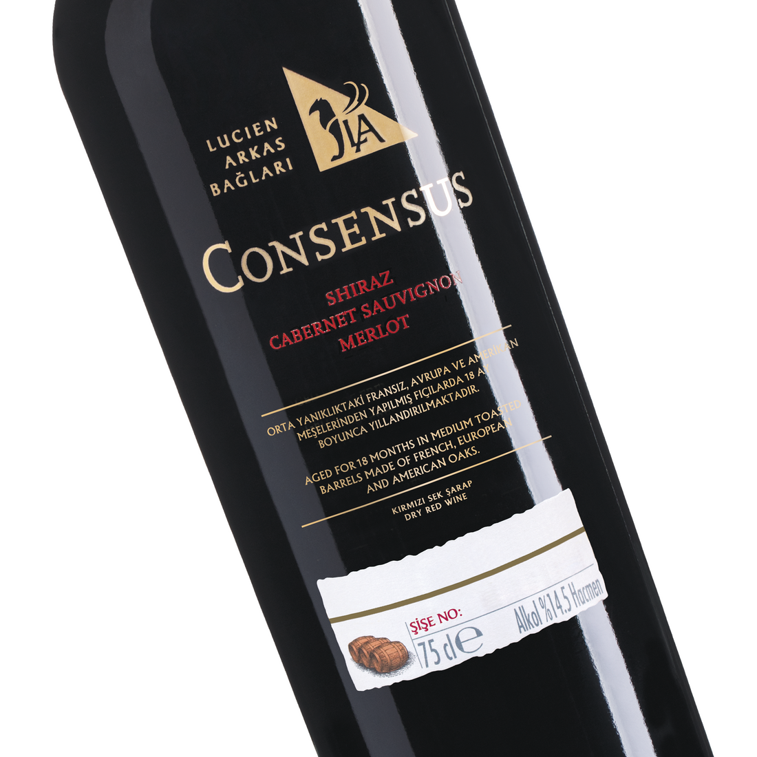 Lucien Arkas Consensus Kırmızı Sek Şarap 75cl