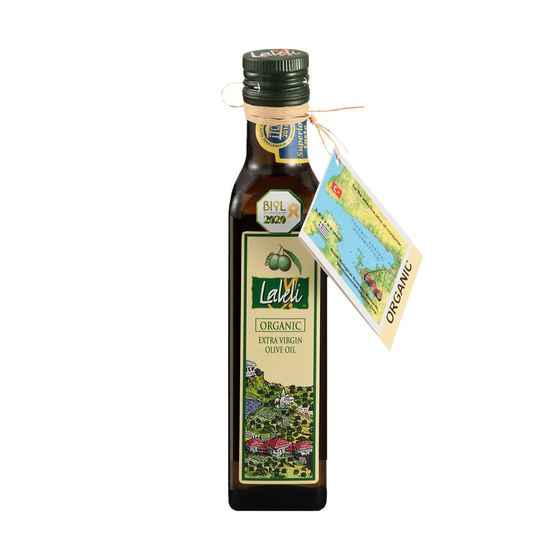 Laleli Organic Extra Virgin Olive Oil 250ml | Laleli Organik Naturel Sizma Zeytinyagi | Organic Extra Virgin Olive Oil