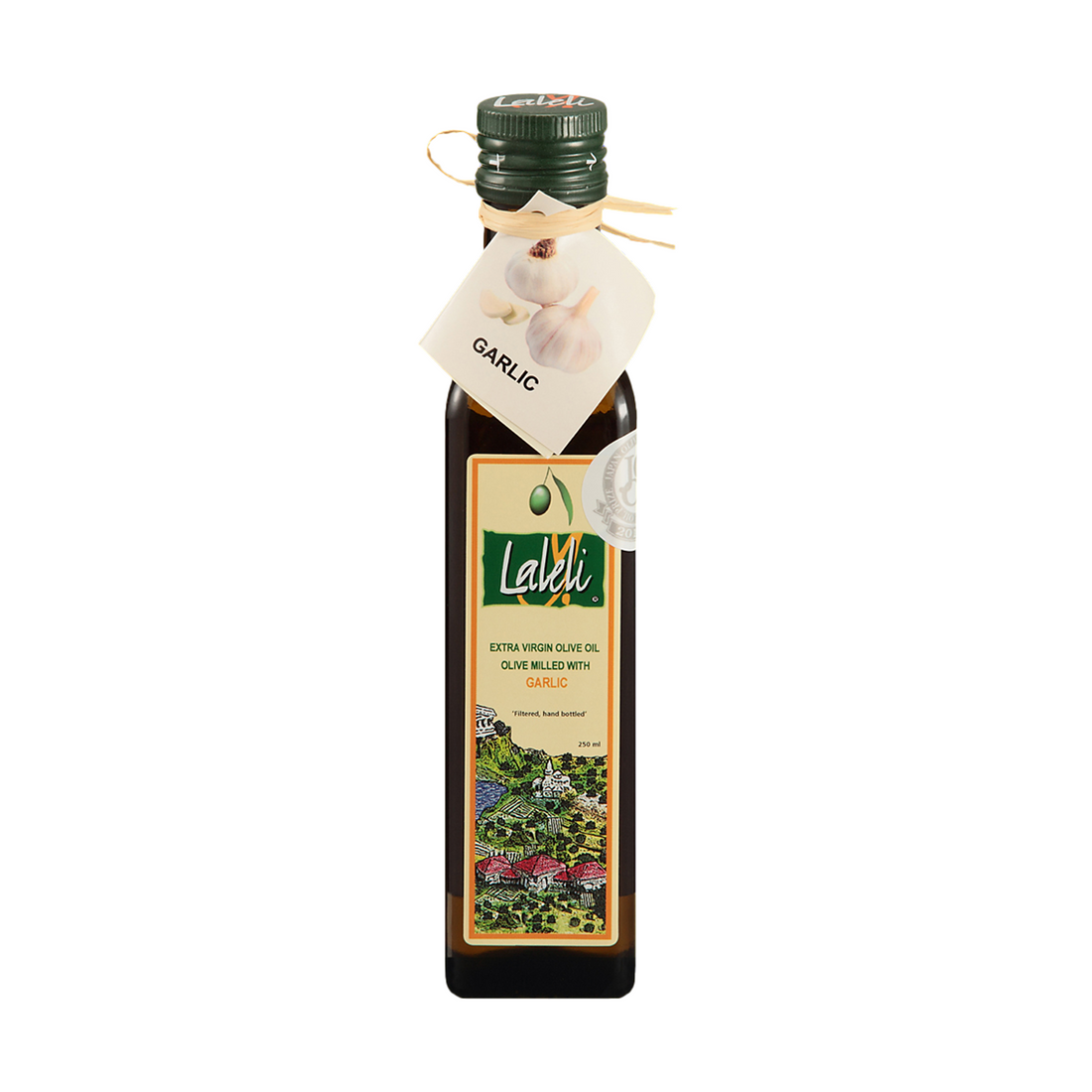 Laleli Extra Virgin Olive Oil Milled with Garlic 250ml | Laleli Sarimsak Cesnili Zeytinyagi | Extra Virgin Olive Oil Milled with Garlic